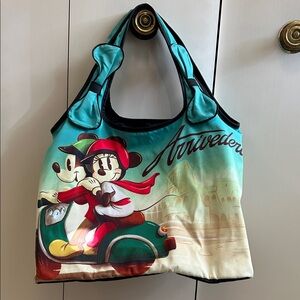 Disney Arrivederci Shoulder bag - Teal and Cream